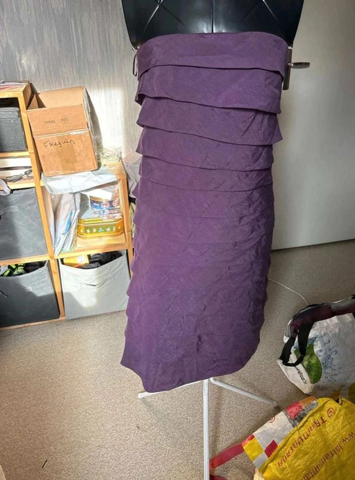 Magnifique robe taille 40 marque un deux trois - photo numéro 2