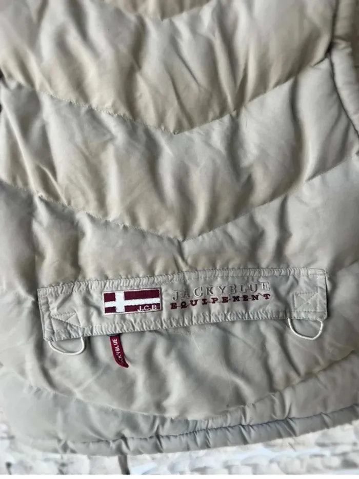 Veste vintage doudoune sans manches très stylé - Jackyblue thermicpolar - taille S - photo numéro 5