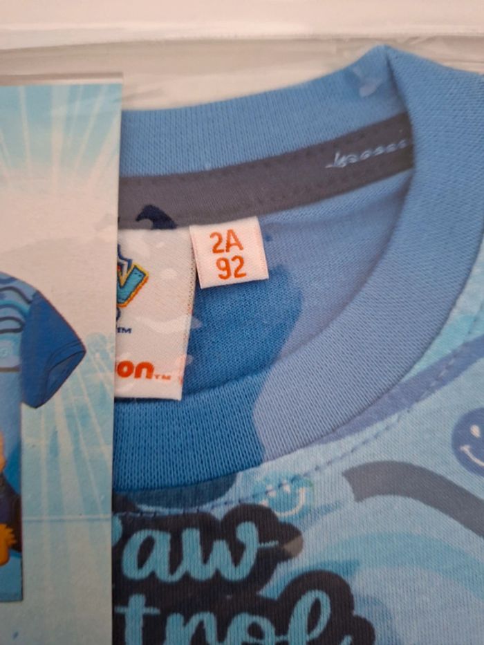 Tee-shirt pat patrouille neuf avec étiquette taille 2 ans - photo numéro 4