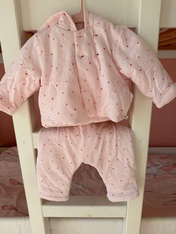 Ensemble veste et pantalon Cadet Rousselle 6 mois rose