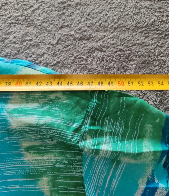 Chemisier fluide 100 % viscose – Imprimé aquarelle – Taille 48 - photo numéro 6