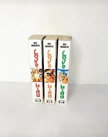 Love Hina double volume tome de 1 à 6