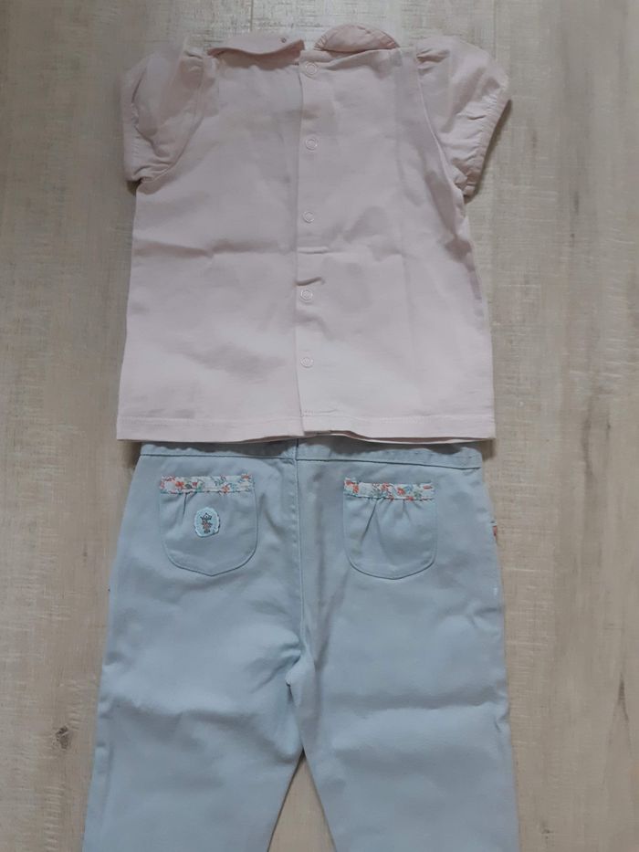 Ensemble pantalon + T-shirt 18 mois - photo numéro 2