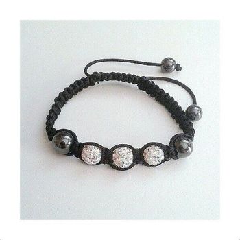 Bracelet style Shamballa