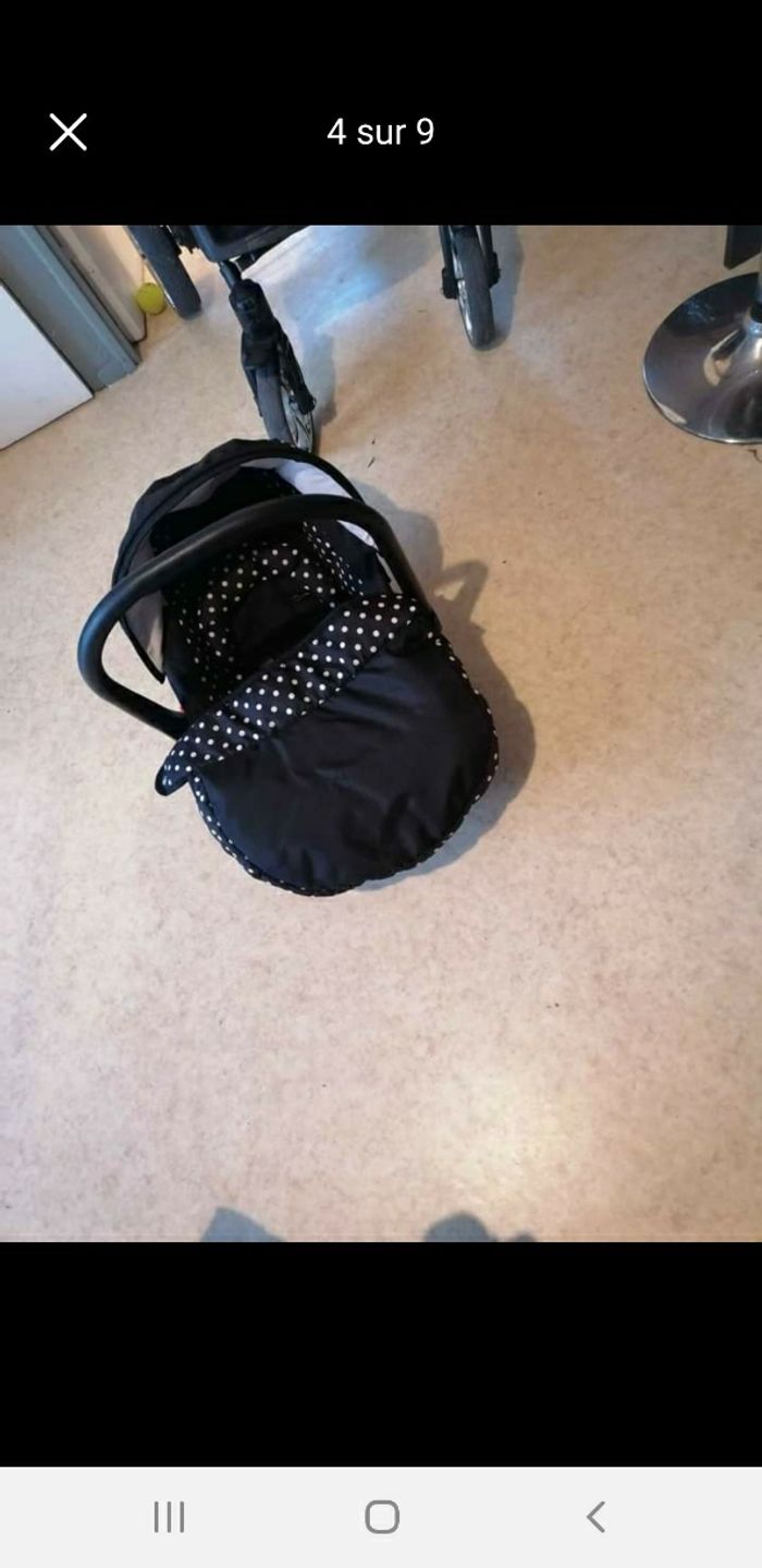 Poussette complète avec cosy landau sac à langer - photo numéro 6