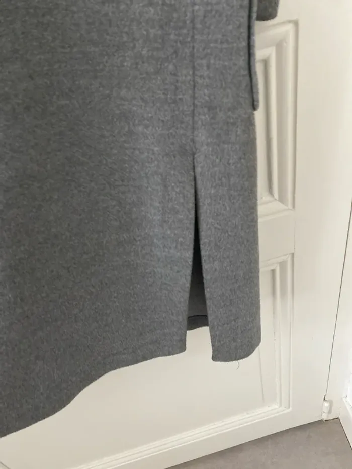 Manteau long gris H&M - photo numéro 6