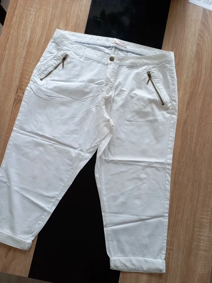 Panta-court blanc T46 - photo numéro 2
