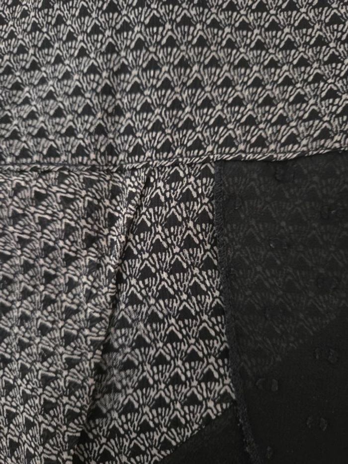 mini-jupe Ddp noir taille S - photo numéro 5