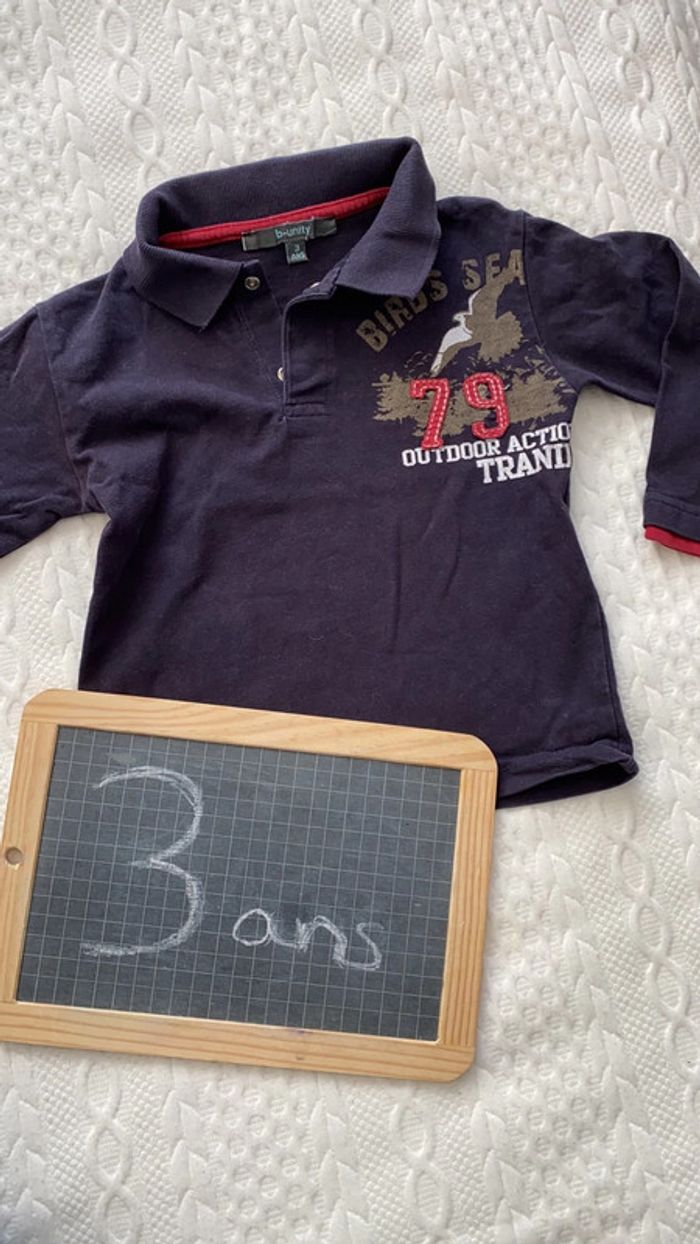 Polo manches longues