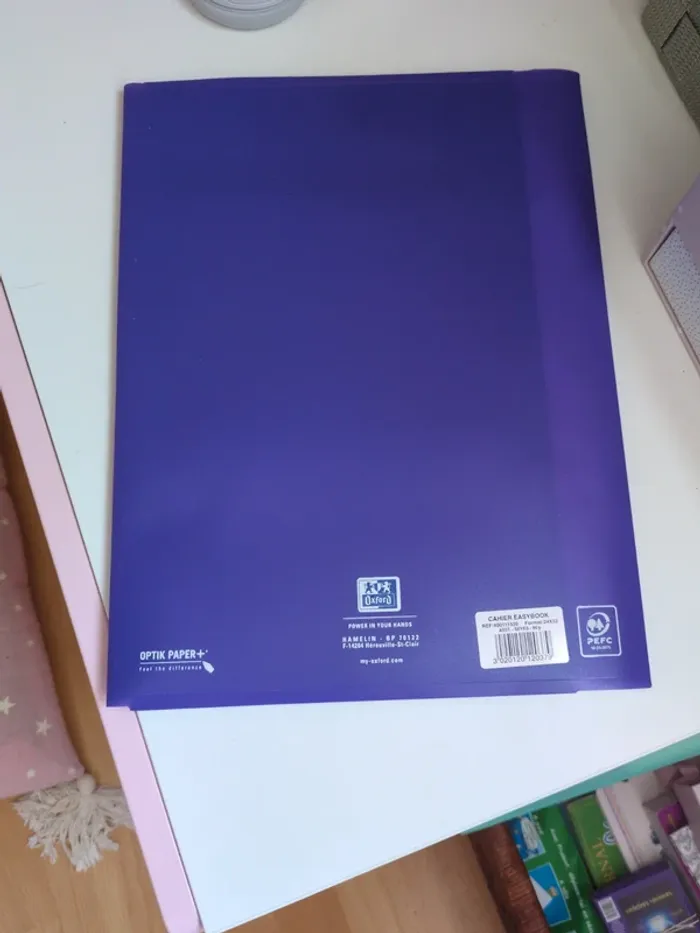 Cahier violet Oxford - photo numéro 3