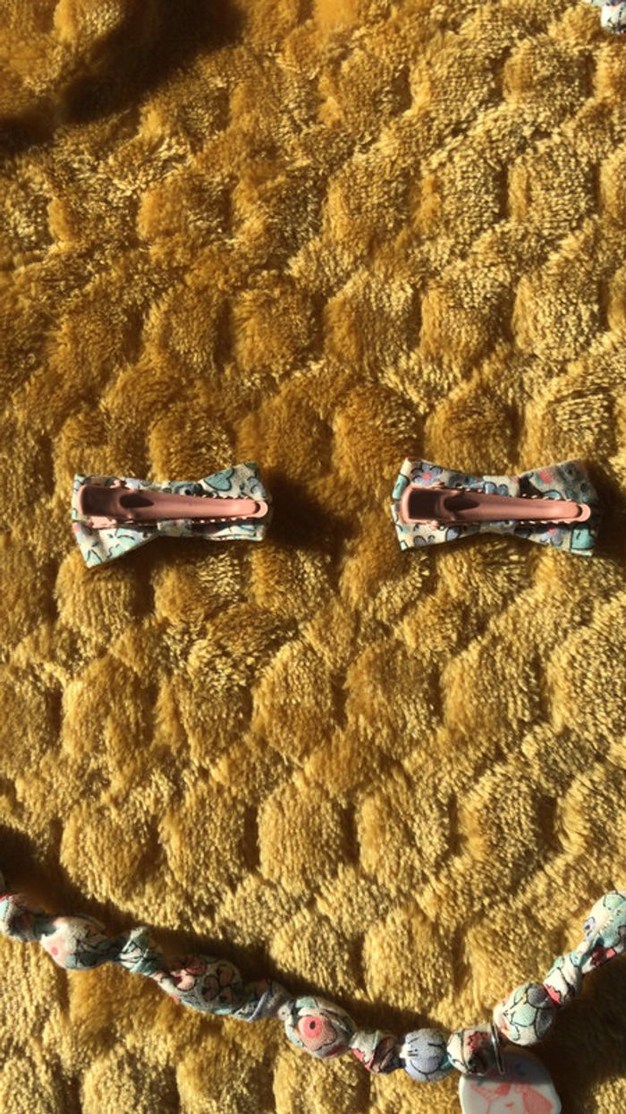 Sergent major collier thème licorne avec 2 barrettes - photo numéro 6