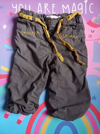 Pantalon fille 12 mois