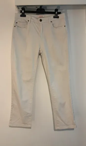 Pantacourt blanc Camaïeu T40