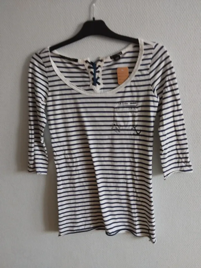 Blouse 3/4 taille S - photo numéro 3
