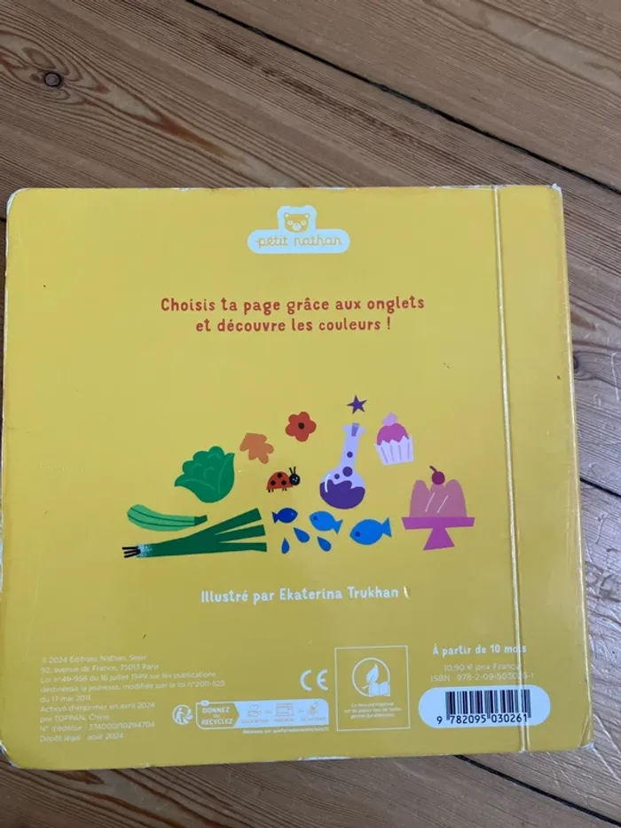 Livre enfant « toutes les couleurs » - photo numéro 2