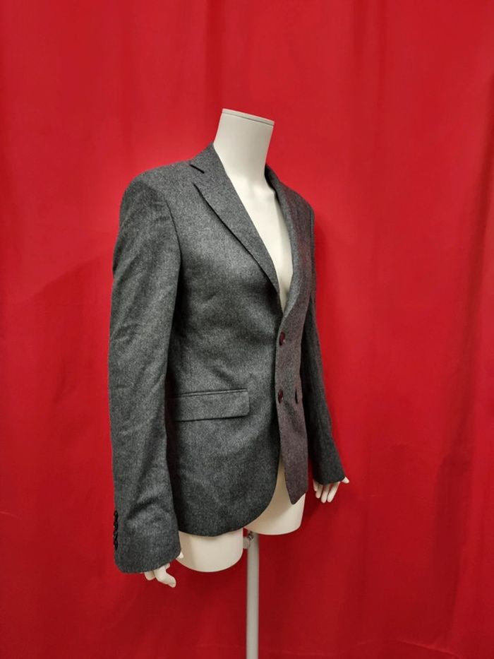 Zadig & Voltaire blazer Viks wool gris * T44 * unisexe - photo numéro 7