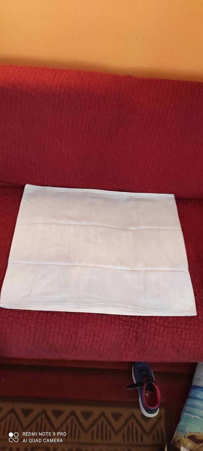 Taie d'oreiller carrée 64x 57 cm - photo numéro 7