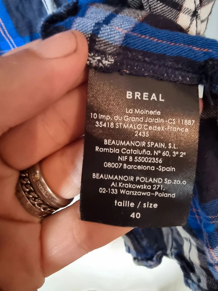 Chemise manches longues Bréal - photo numéro 4