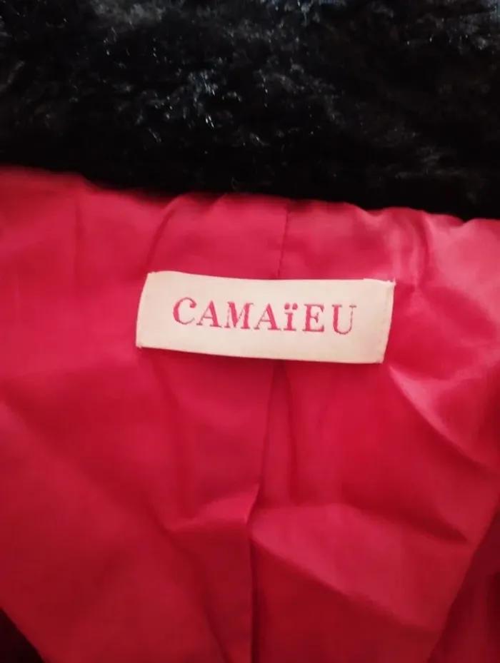🌸Doudoune rouge Camaieu Taille 38🌸 - photo numéro 8