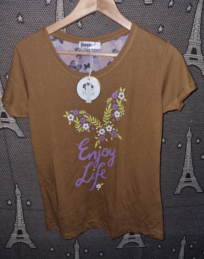 Ensemble pyjama papillons taille L - photo numéro 2