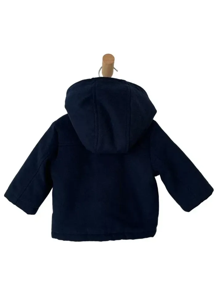 Manteau bleu marine (intérieur effet mouton) - Kiabi 6 mois - photo numéro 4