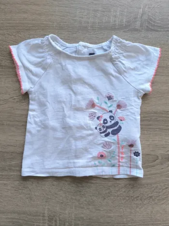 Tee shirt panda sergent major 9 mois