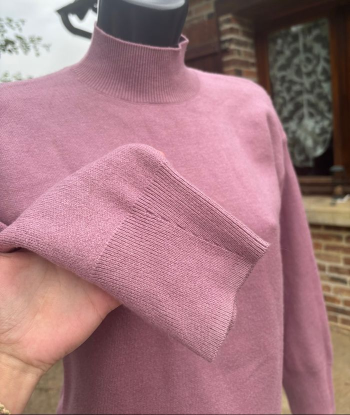 🍇Pull en maille à col montant – Taille 34 (XS) Primark - photo numéro 3