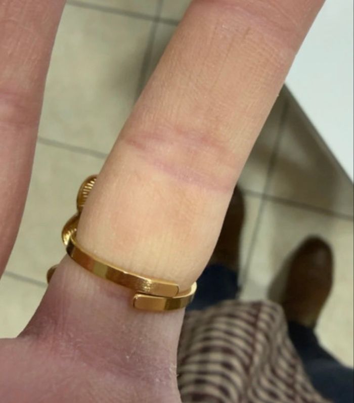 Bague fleur - photo numéro 2