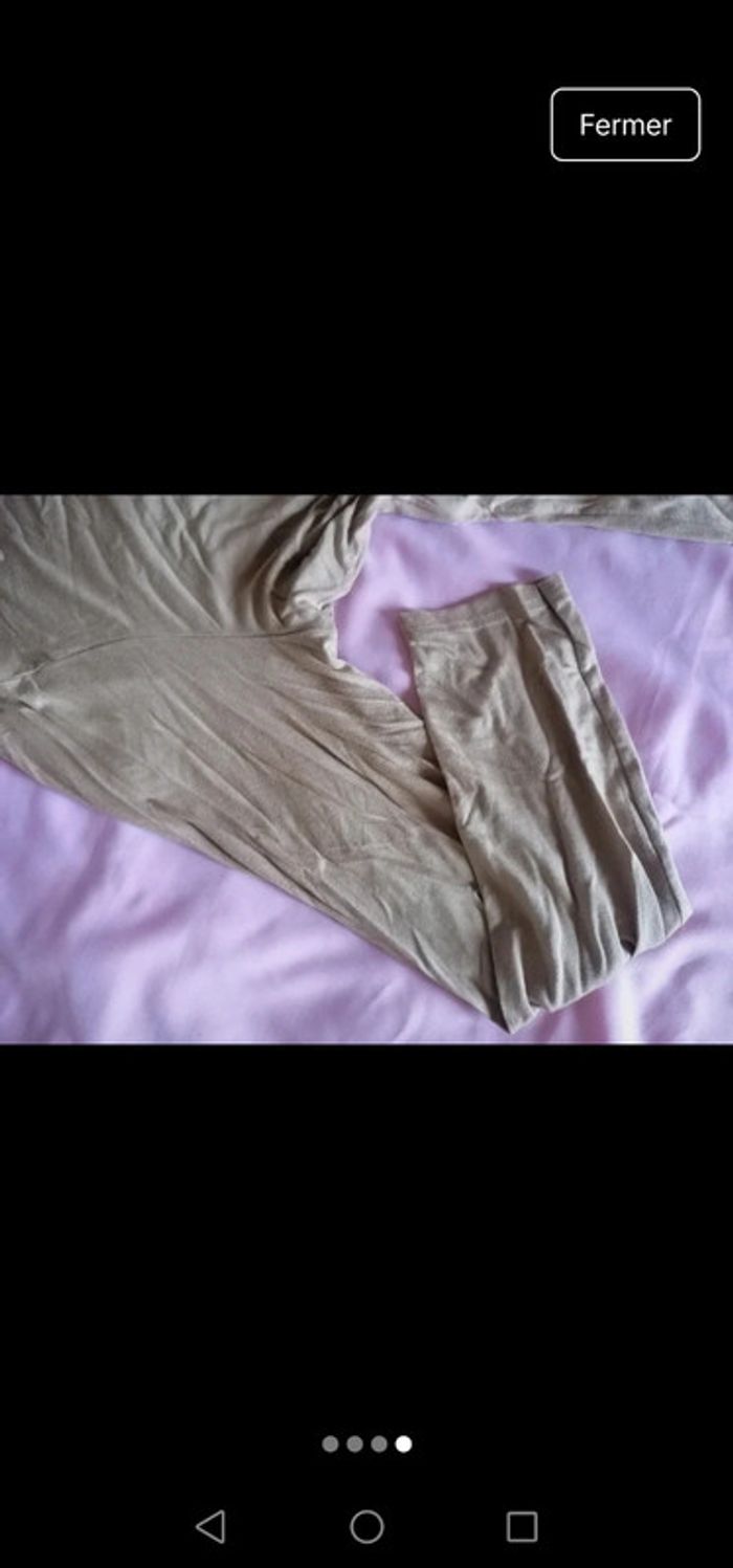 Haut vintage beige Enjoy - photo numéro 4