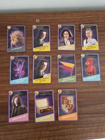 Lot de 11 Cartes Harry Potter