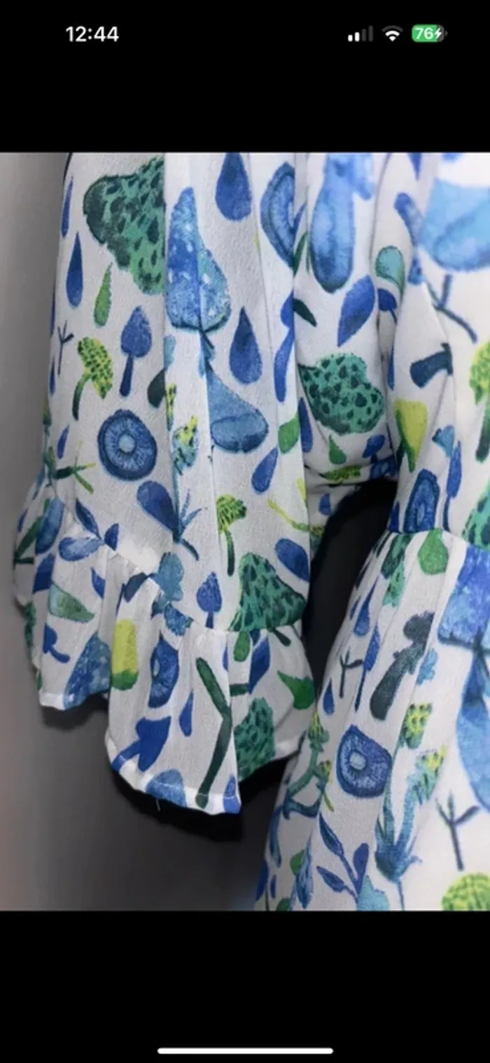 Magnifique Robe doublée à fleurs neuve - photo numéro 3