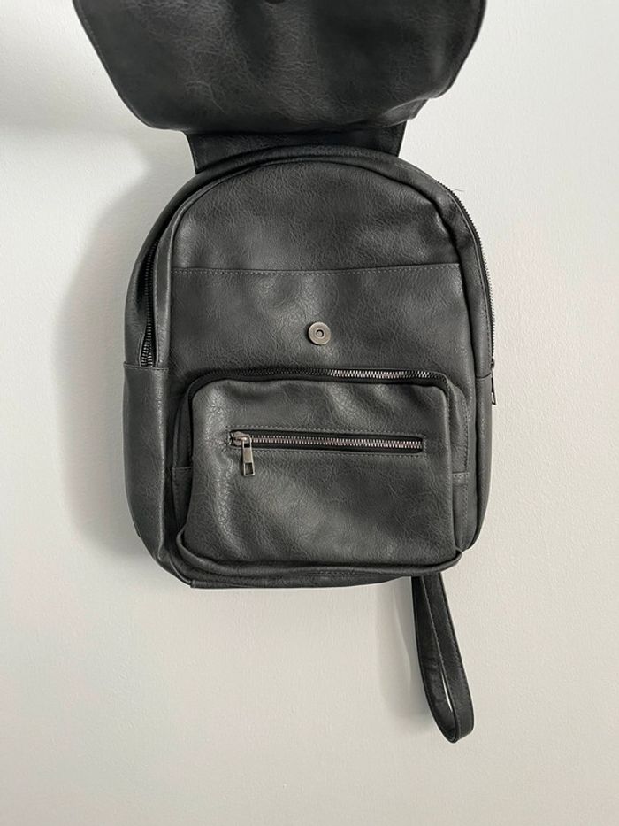 Sac À Dos 🎒 Gris Femme - photo numéro 2