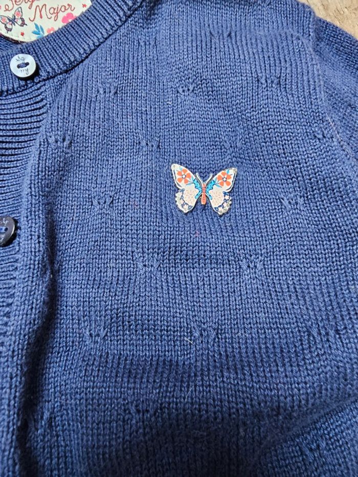 Gilet sergent major bleu - photo numéro 3