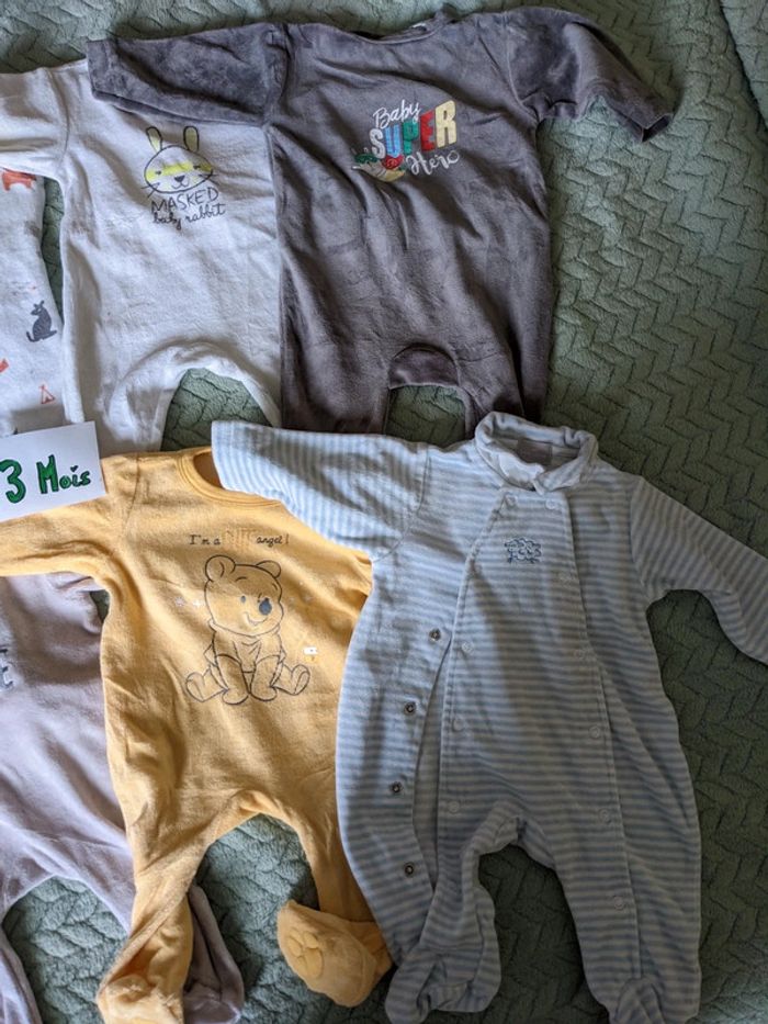 Lot pyjamas velours - photo numéro 4