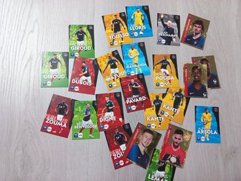 Lot cartes de foot