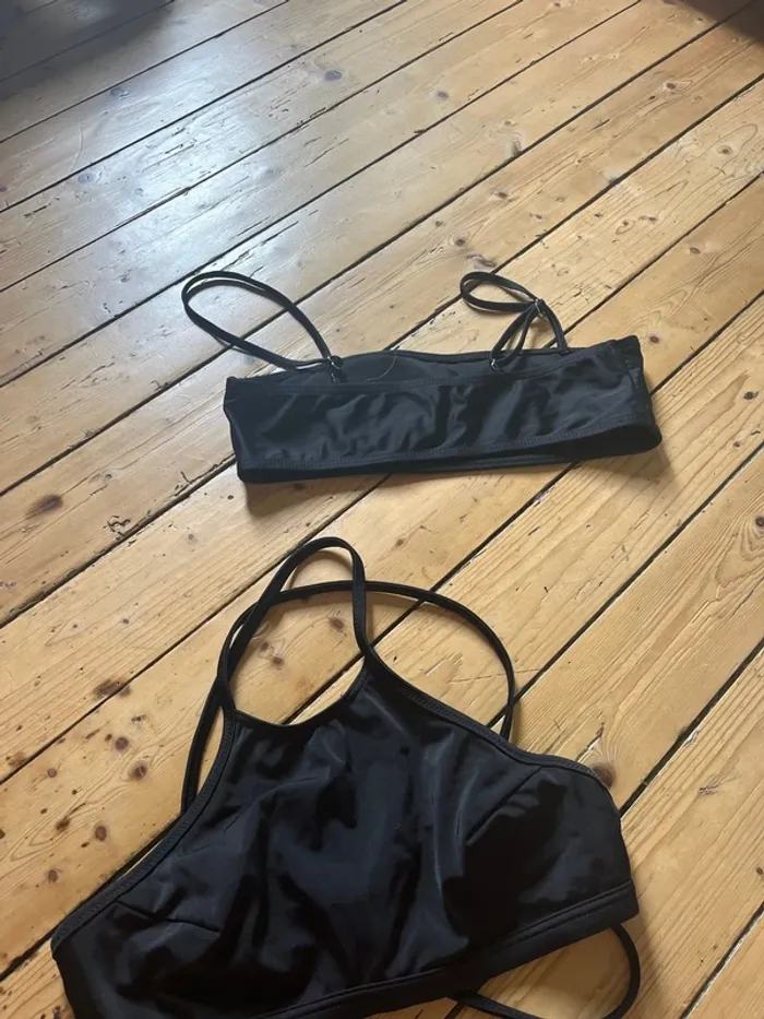 haut maillot de bain noir shein - photo numéro 3