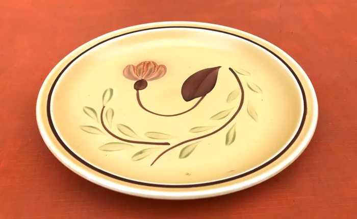 Années 1960 6 assiettes à dessert Ateliers du Revernay France (Digoin Saône-et-Loire) Grès mat - photo numéro 6