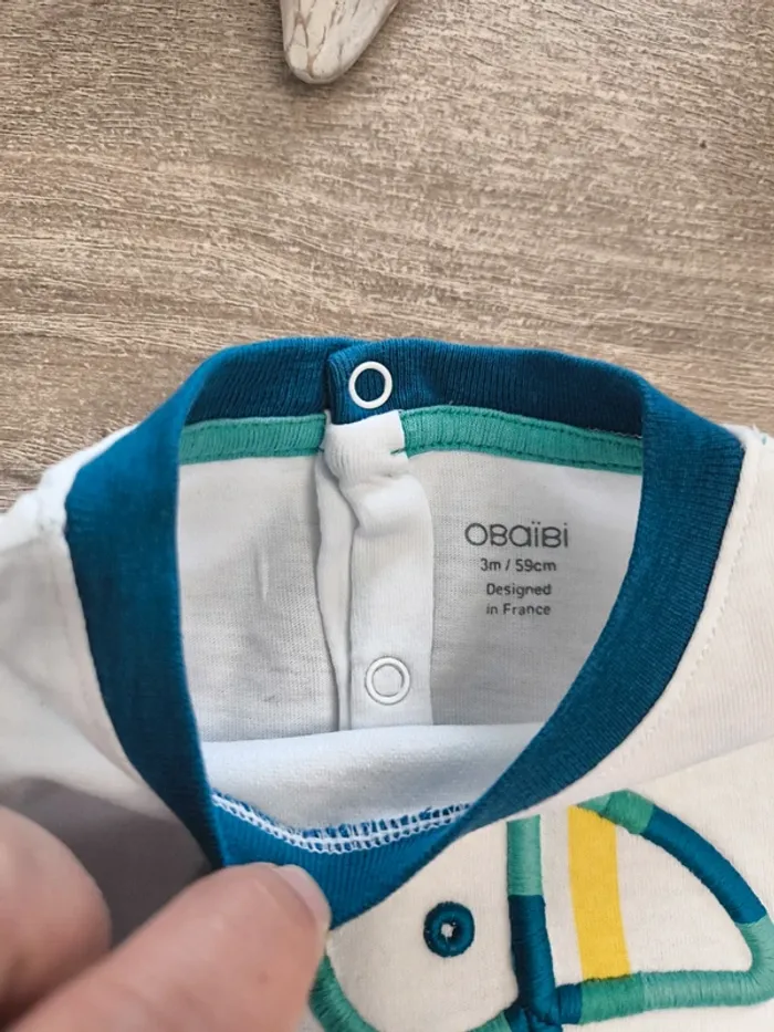 Ensemble 2 pièces garçon 3 mois obaibi - photo numéro 11