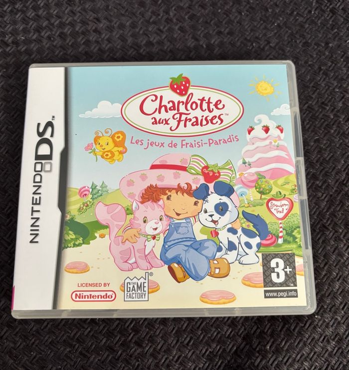 Nintendo DS - jeu Charlotte aux fraises