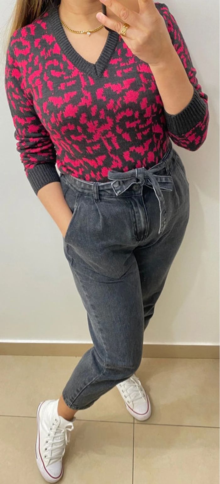Pull léopard  Taille S - photo numéro 5