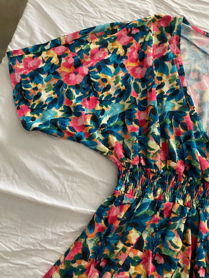 🌸 Robe courte fleurie Pull & Bear – Taille 36 🌿 - photo numéro 4