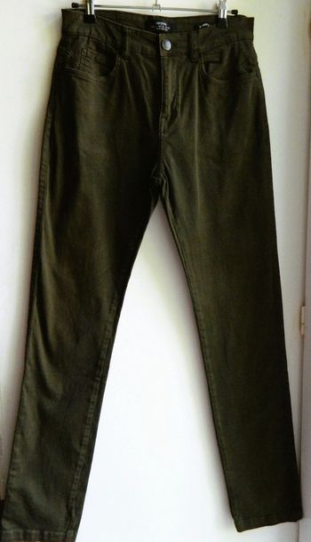 Pantalon T 36 "Bershka" coupe skinny fit