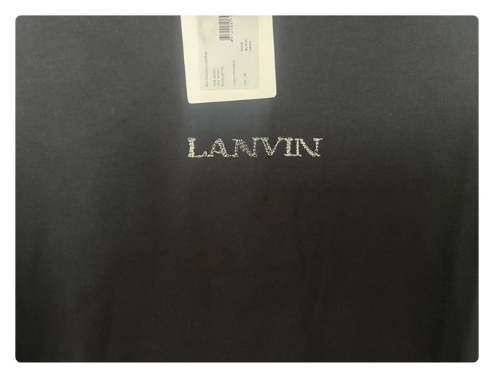 T-shirt Lanvin noir taille S - photo numéro 5