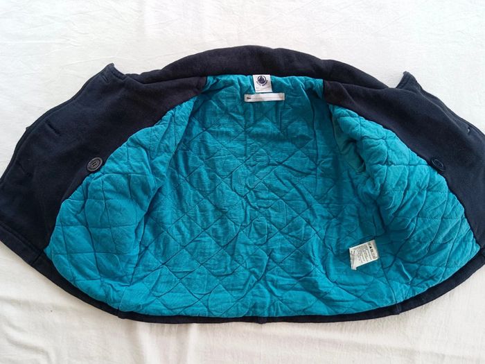 Manteau caban Petit Bateau 3 mois - photo numéro 3