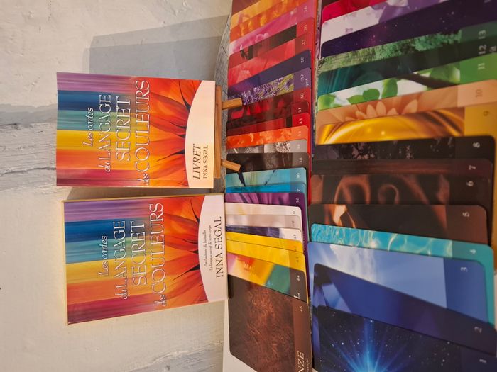 Les cartes du langage secret des couleurs