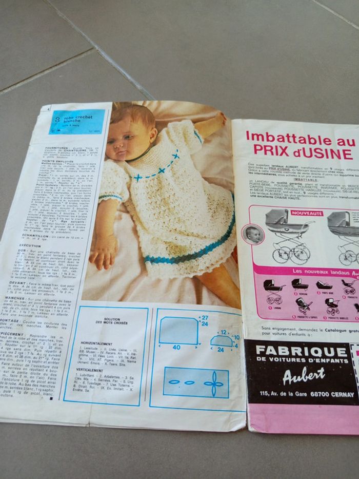 Magazine tout le tricot layette enfants - photo numéro 3