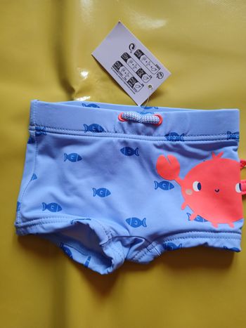 short de bain garcon tex baby 60 cm 3 mois