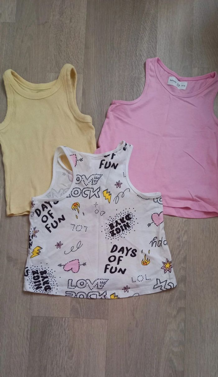 Lot de 3 t-shirt 7 8 ans lefties - photo numéro 2
