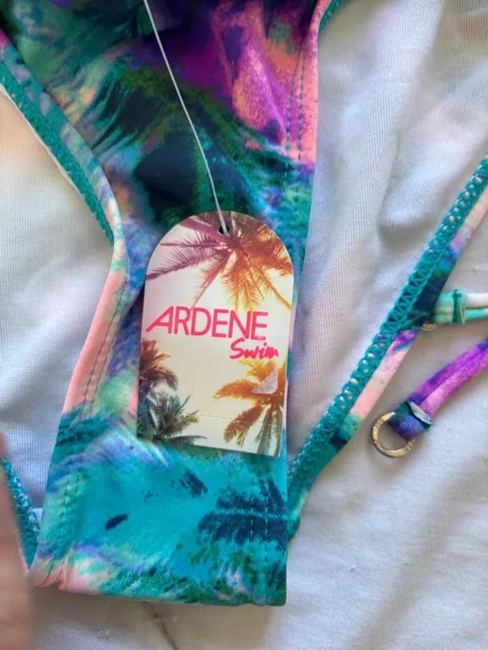 Lot 4 maillots de bain bikini bas et haut fluo multicolore Penti Ardene taille XS/34 neuf - photo numéro 16