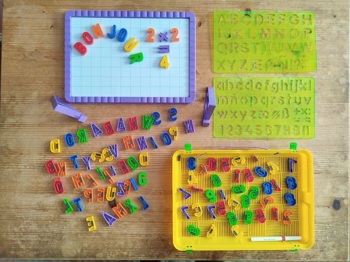 Tableau velleda magnétique Quercetti - jeu éducatif - TBE - photo numéro 6